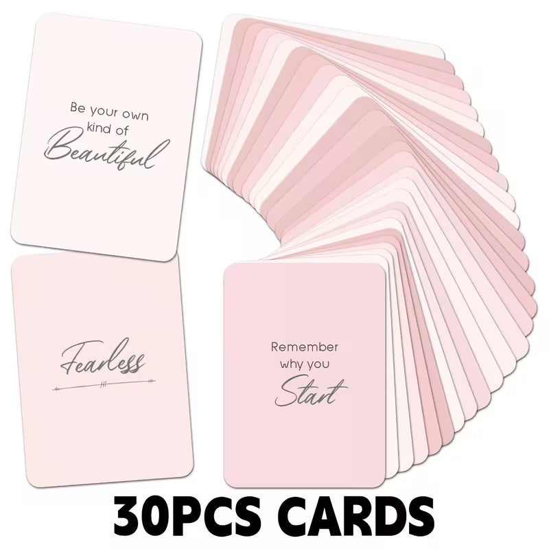 30PCS Positive Affirmation Cards | Daily Motivational Quote Set