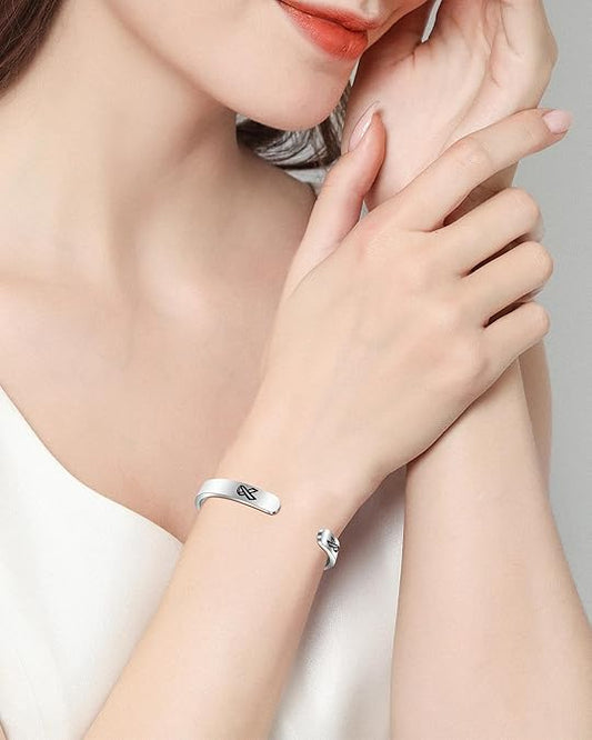 Inspirational Awareness Bracelet – Message of Strength & Support Gift