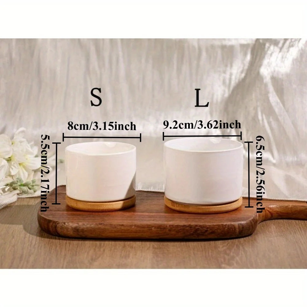 Teacher Thank You Flower Pot Ceramic Planter for Home Office