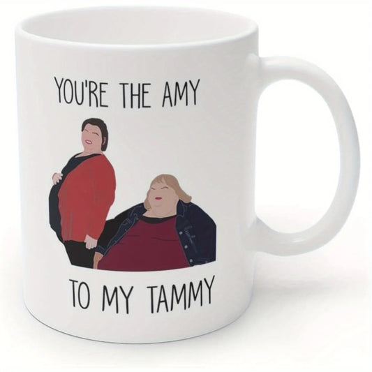 You Are My Amy Ceramic Coffee Mug Heartfelt Sister Gift 11oz