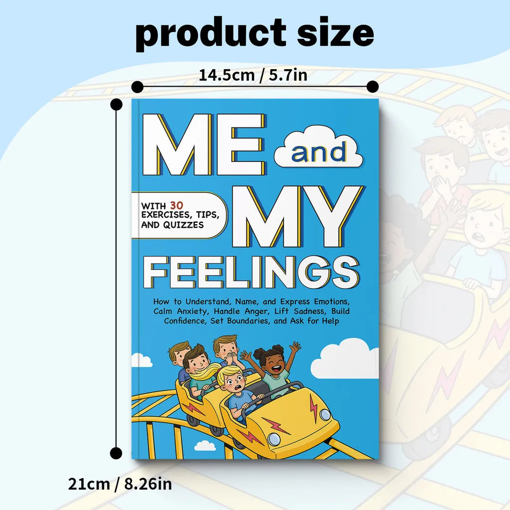 Me and My Feelings|Kids’ Workbook for Confidence & Emotional Control