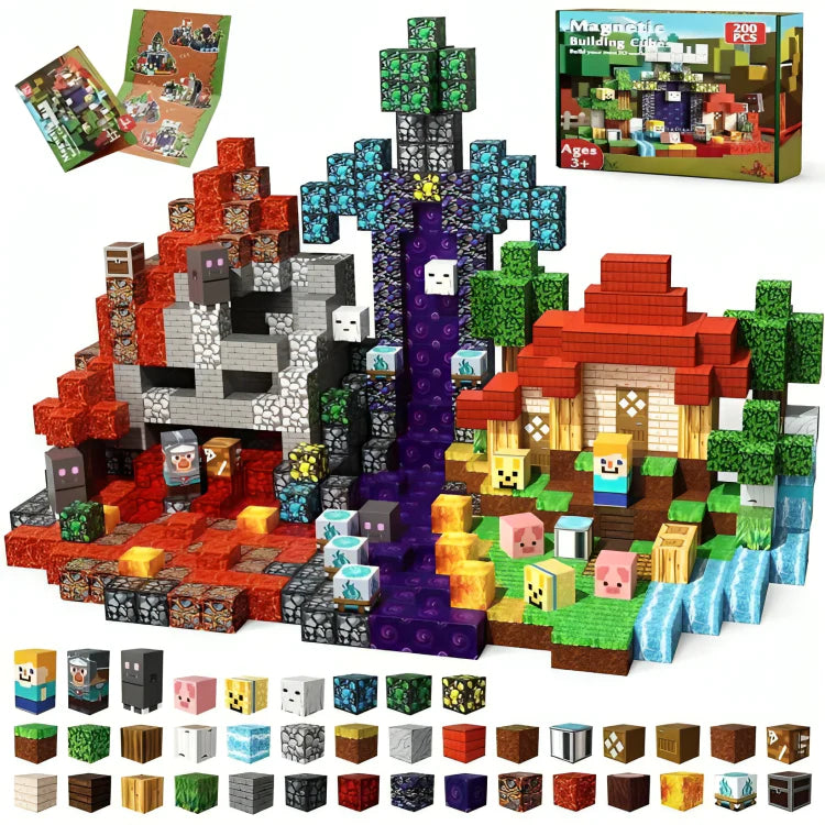 Magnetic Building Creative Block Set for Children
