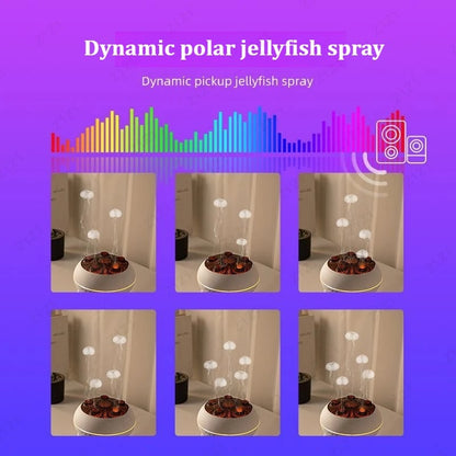 Jellyfish Aroma Diffuser LED Humidifier with Color Lights