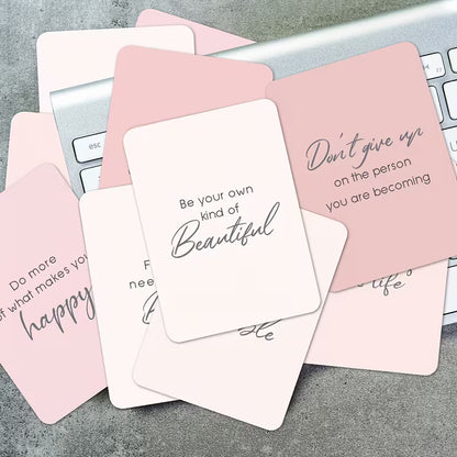 30PCS Positive Affirmation Cards | Daily Motivational Quote Set