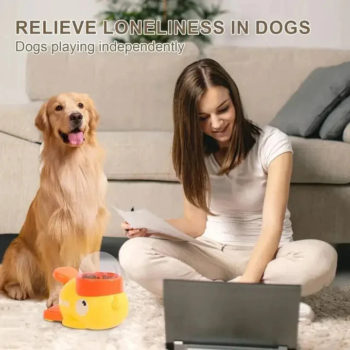 Interactive Dog Puzzle Feeder Toy – Slow Feed Treat Dispenser