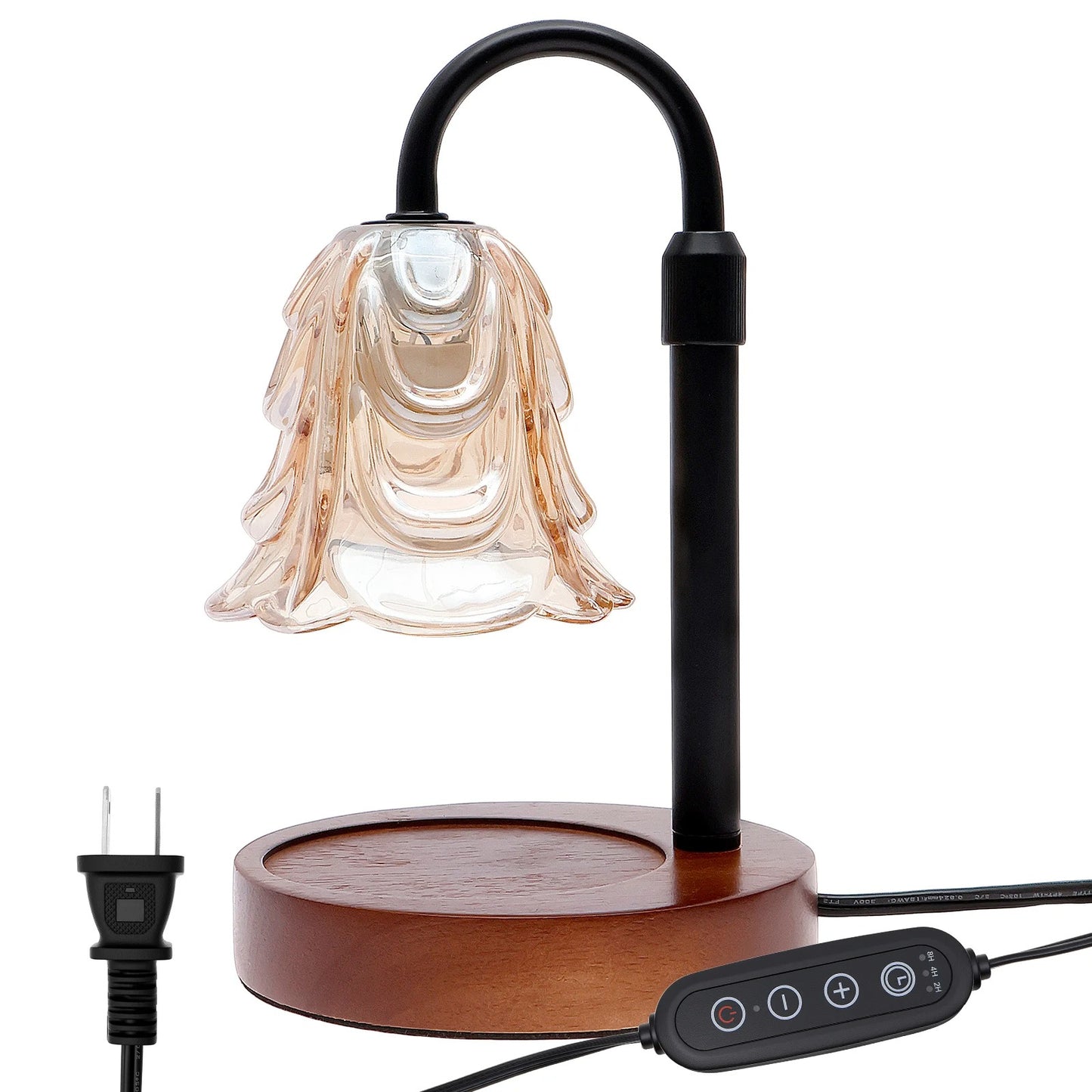 Flower Dimmable Candle Warmer Lamp