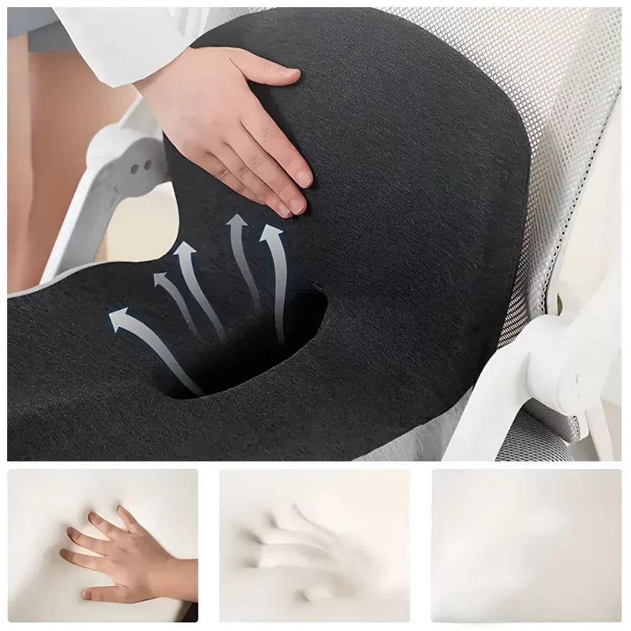 Ultra Soft Seat Cushion for Chair, Office & Car Use