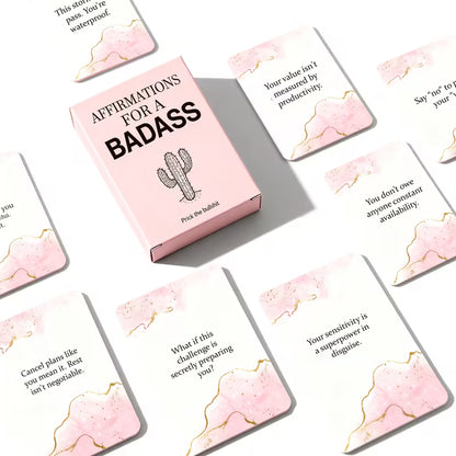 Confident Women Motivation Cards | Funny Inspirational Quote Set