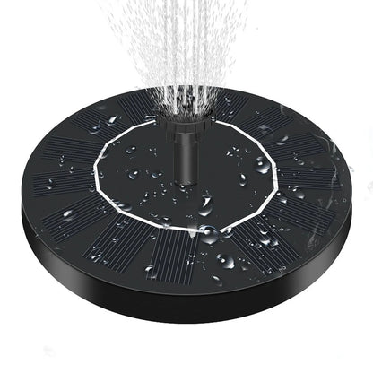 Solar-powered water fountain for Garden Birdbath & Outdoor Pond
