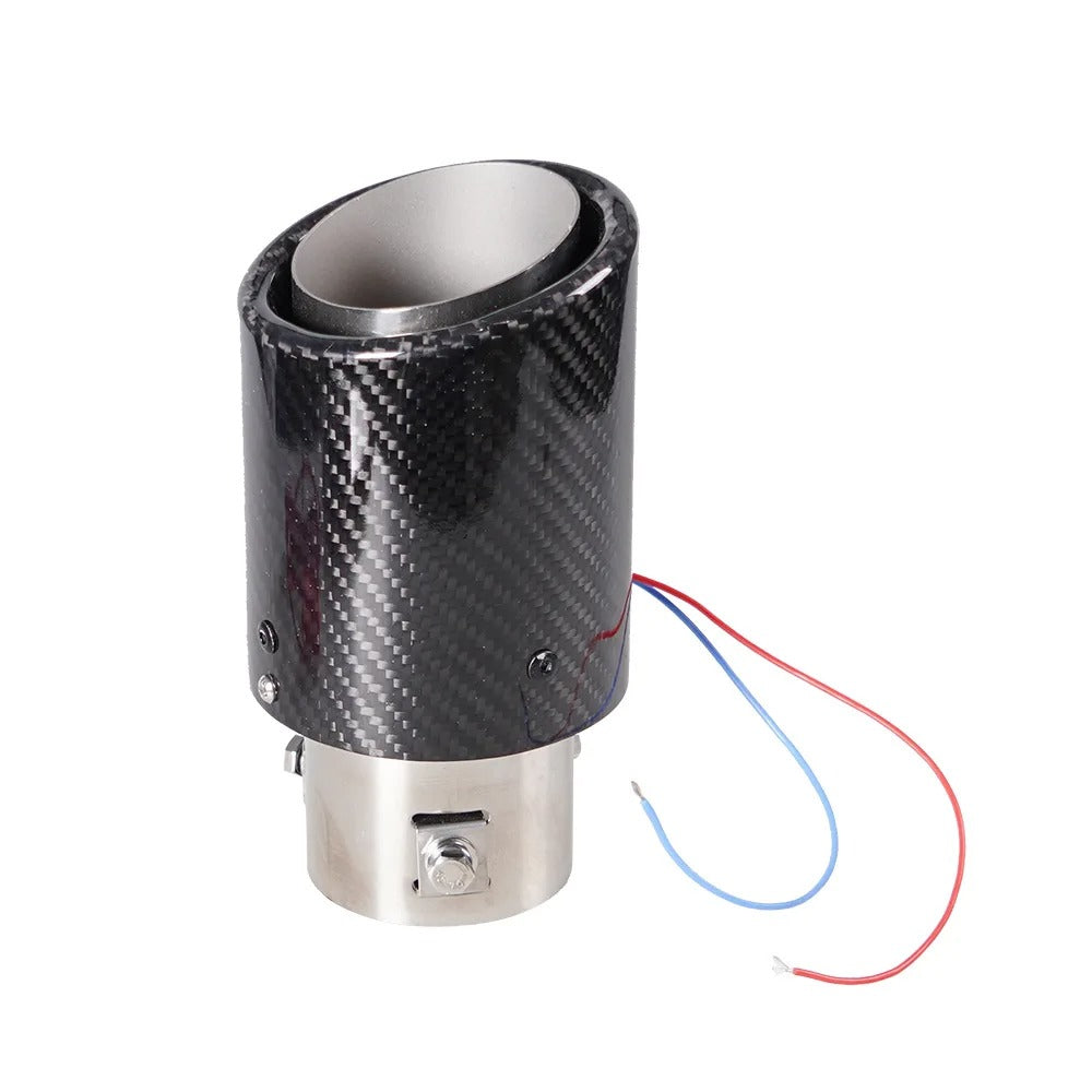 Rechargeable Exhaust pipe with light