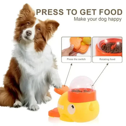 Interactive Dog Puzzle Feeder Toy – Slow Feed Treat Dispenser
