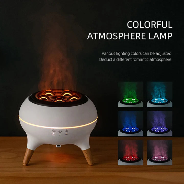 Jellyfish Aroma Diffuser LED Humidifier with Color Lights