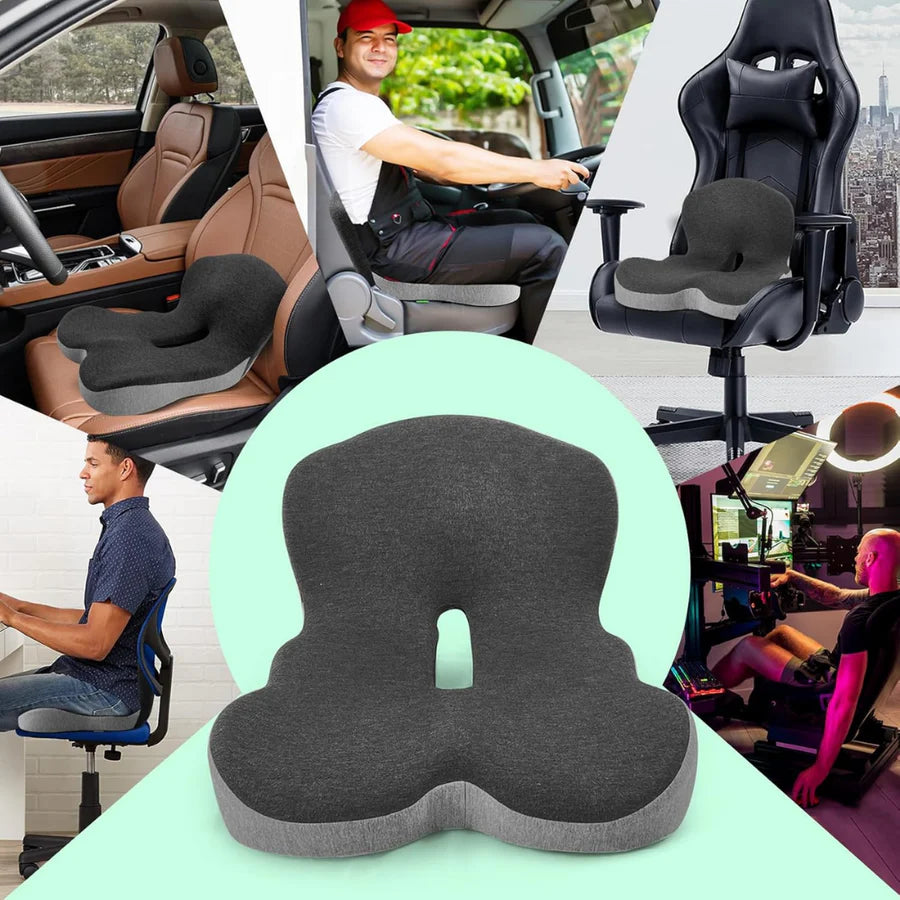 Ultra Soft Seat Cushion for Chair, Office & Car Use