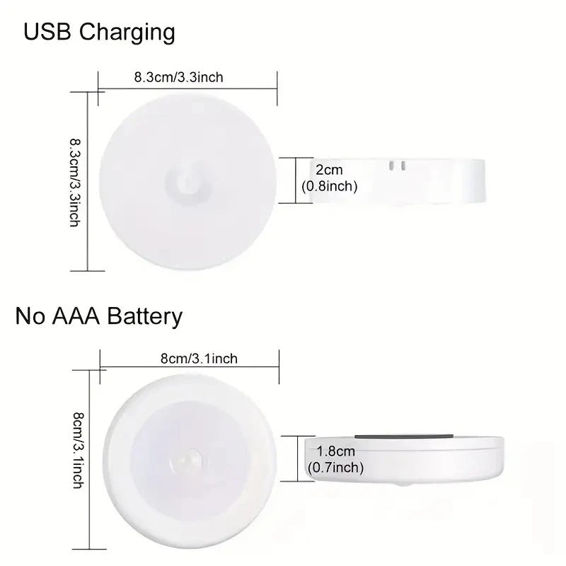 USB Rechargeable Motion Sensor LED Light
