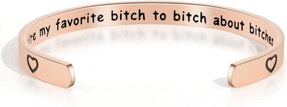 Inspirational Breast Cancer Awareness Bracelet – She Doesn’t Fight Alone