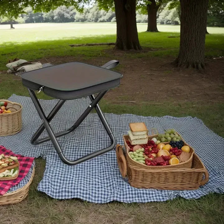 Foldable Portable Outdoor Stool Lightweight Compact Camping Chair