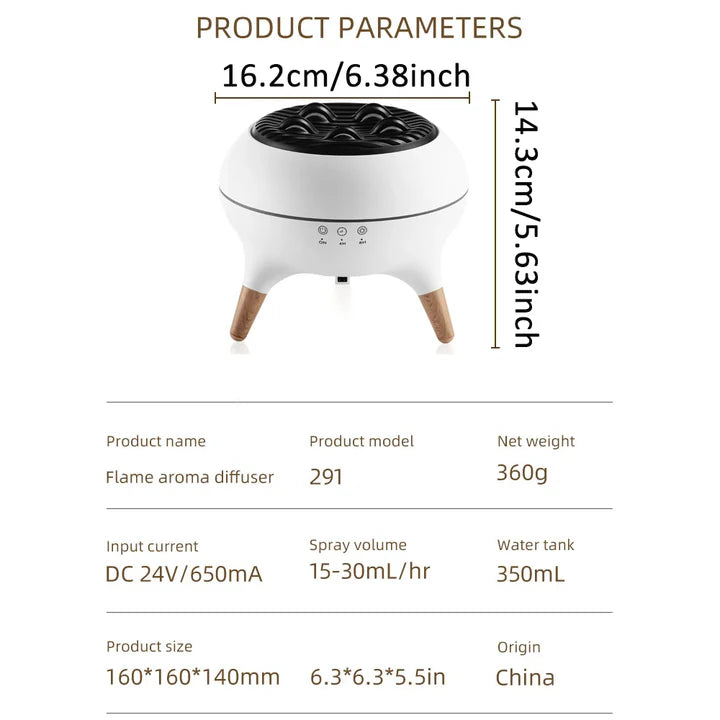 Jellyfish Aroma Diffuser LED Humidifier with Color Lights