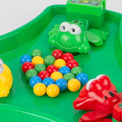 Frog Racing Marble Game Kids Interactive Family Board Toy