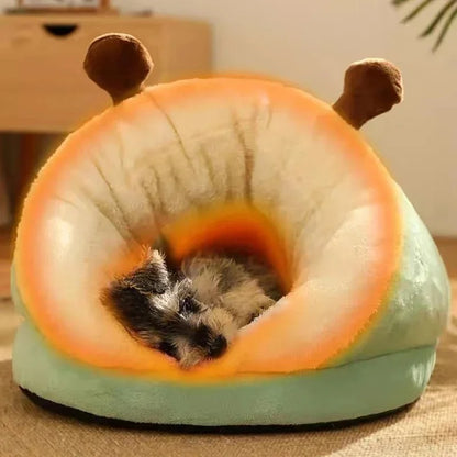 Cozy Paws Foldable Pet Cave Bed