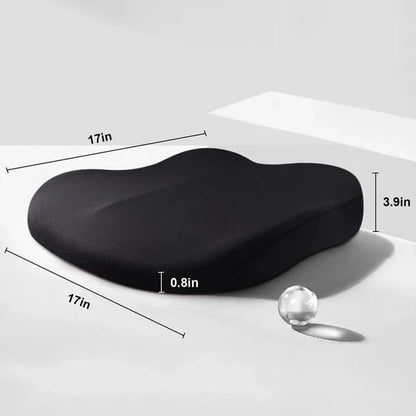 Adult Car Seat Booster Cushion Memory Foam 3 Inch Seat Height Pad