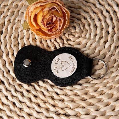 Pocket Hug Token Keychain – Inspirational Gift for Women & Men