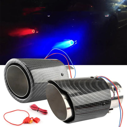 Rechargeable Exhaust pipe with light