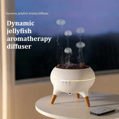 Jellyfish Aroma Diffuser LED Humidifier with Color Lights