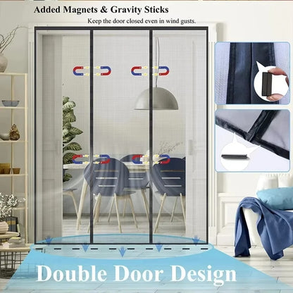 Magnetic Door Mosquito Net Curtain – Insect Screen Mesh