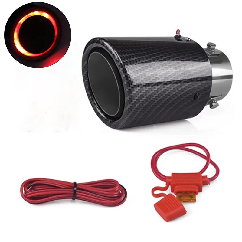 Rechargeable Exhaust pipe with light