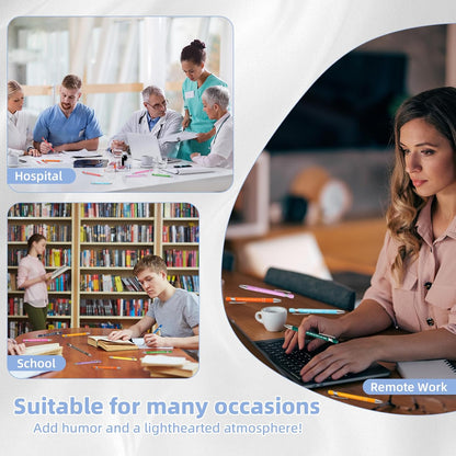 Funny Sarcastic Pens Set – 30 Pcs Ballpoint & Stylus Gift Pack