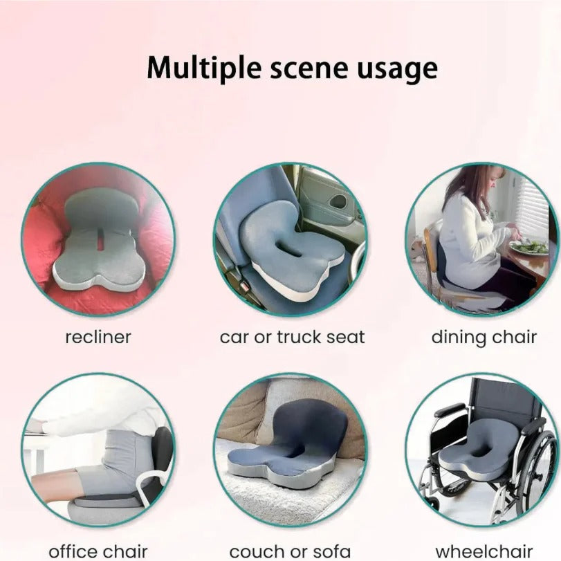 Ultra Soft Seat Cushion for Chair, Office & Car Use