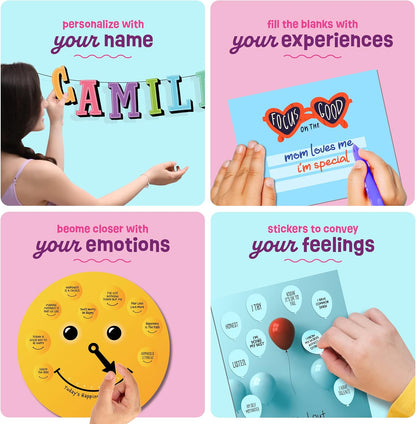 Pretty Me DIY Wall Collage Kit – 1000+ Piece Teen Girl Room Decor & Craft Gift Set