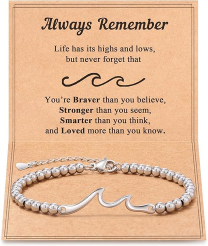 Your Awesome Life Tarsus Wave Bracelet for Daughter