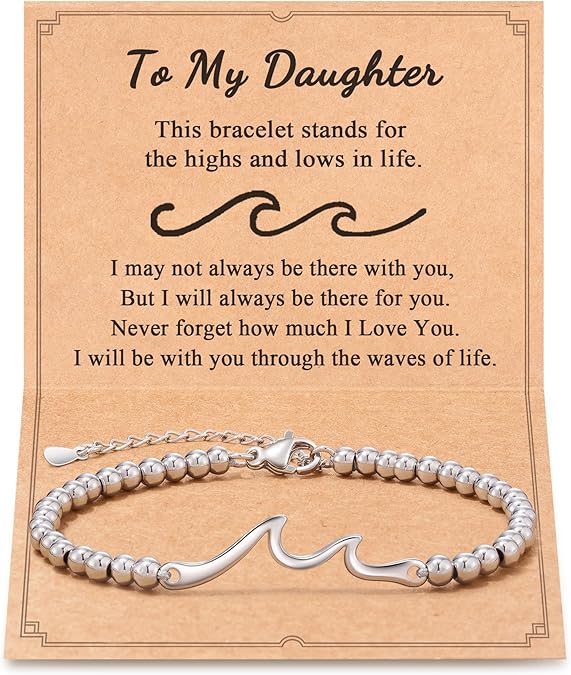 Your Awesome Life Tarsus Wave Bracelet for Daughter