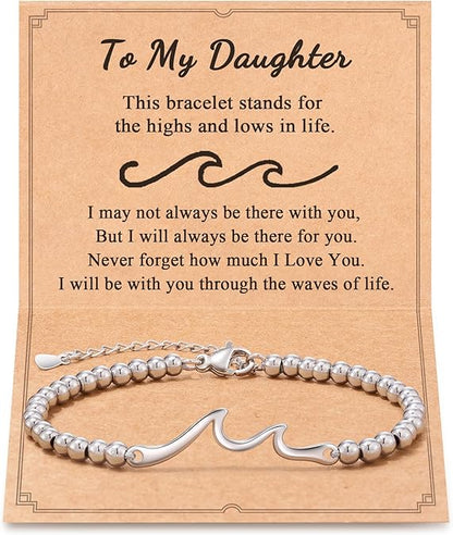 Your Awesome Life Tarsus Wave Bracelet for Daughter