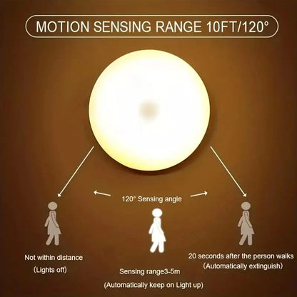 USB Rechargeable Motion Sensor LED Light