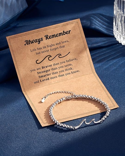 Your Awesome Life Tarsus Wave Bracelet for Daughter