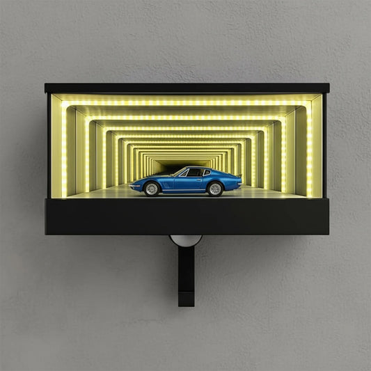 3D Printed Car Key Holder with LED Infinity Mirror