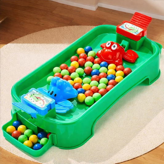 Frog Racing Marble Game Kids Interactive Family Board Toy