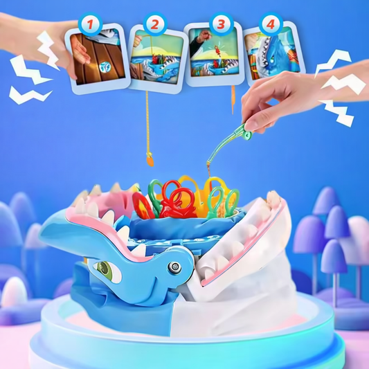 Shark Trap Game for Kids Family Fun Interactive Board Game