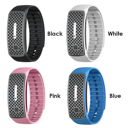 Ultrasonic Mosquito Repellent Bracelet USB Rechargeable