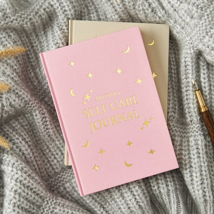 Self-Care Gratitude Journal – A5 Fabric Cover Daily Planner Notebook