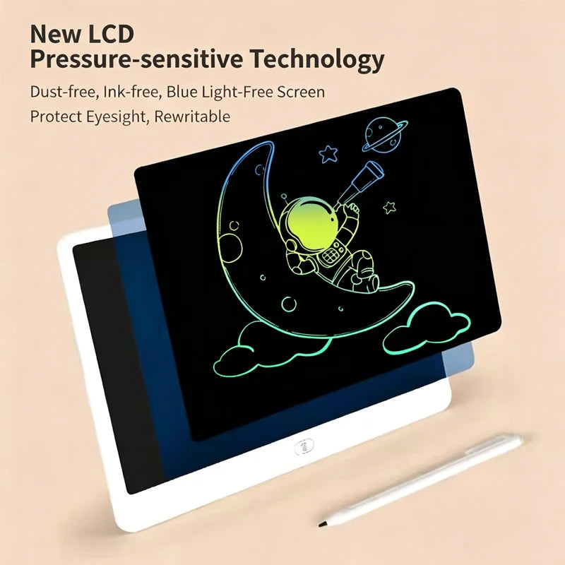LCD Writing Tablet – Reusable Drawing & Writing Board for Kids
