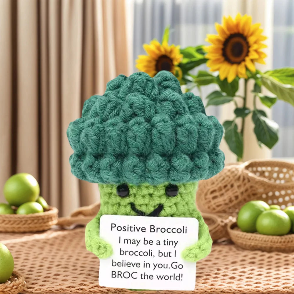 Handmade Crochet Pocket Hug Doll – Positive Energy Plush Gift