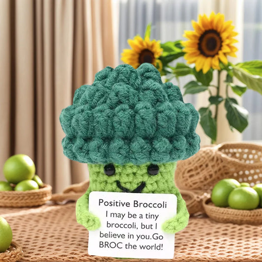 Handmade Crochet Pocket Hug Doll – Positive Energy Plush Gift