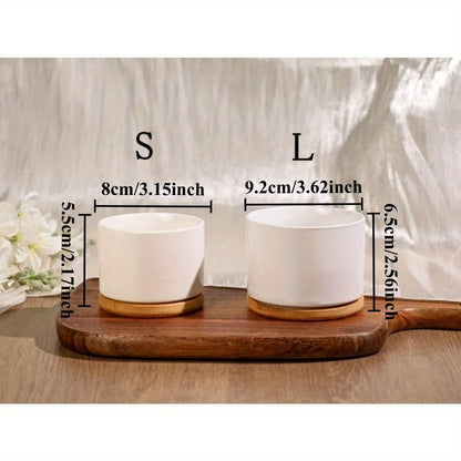 Teacher Thank You Flower Pot Ceramic Planter for Home Office