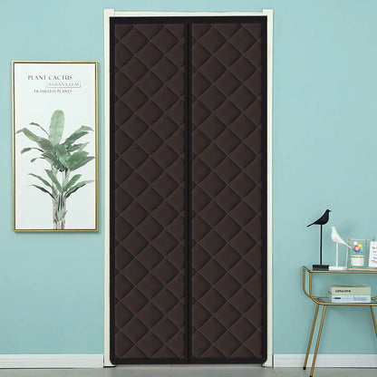 Magnetic Thermal Door Curtain Insulation – Draft Stopper Cover