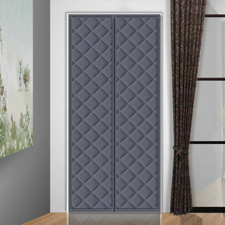 Magnetic Thermal Door Curtain Insulation – Draft Stopper Cover