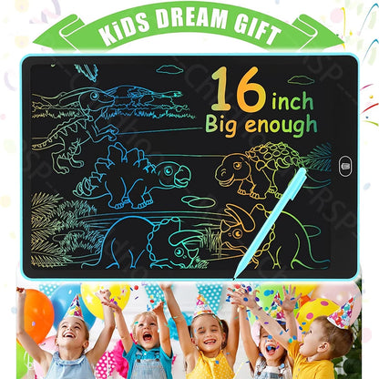 16 Inch LCD Writing Tablet Drawing Board for Kids Educational Toy