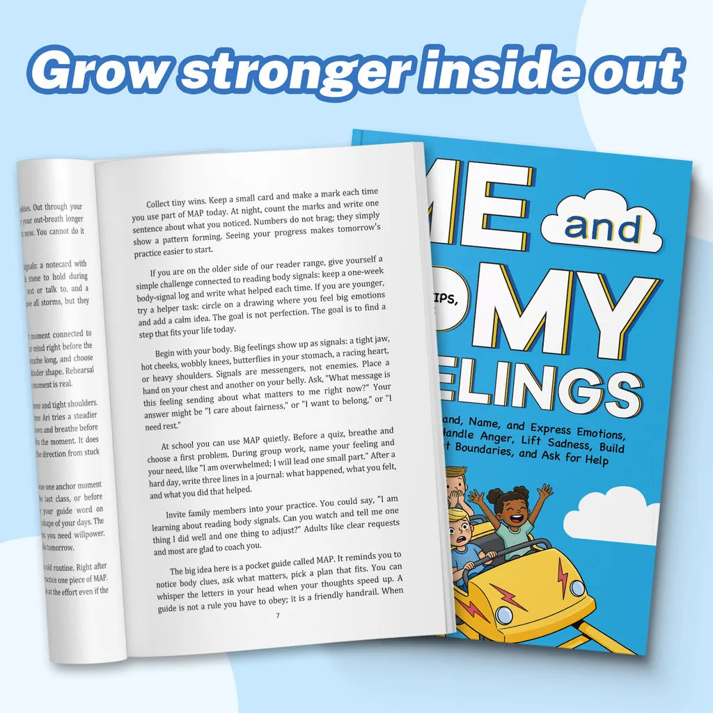 Me and My Feelings｜Kids’ Workbook for Confidence & Emotional Control